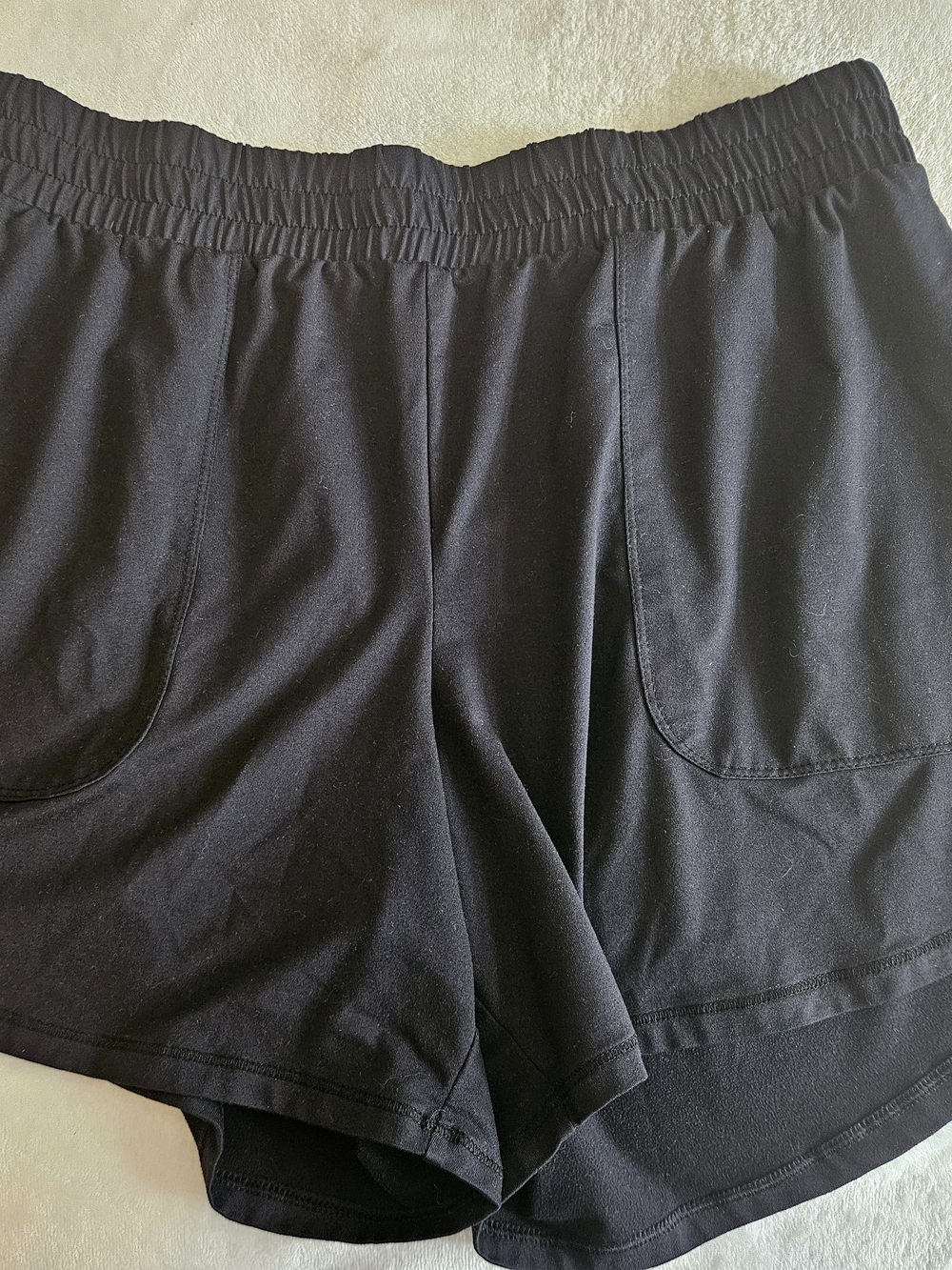 Black Athletic Shorts 3" Size Medium